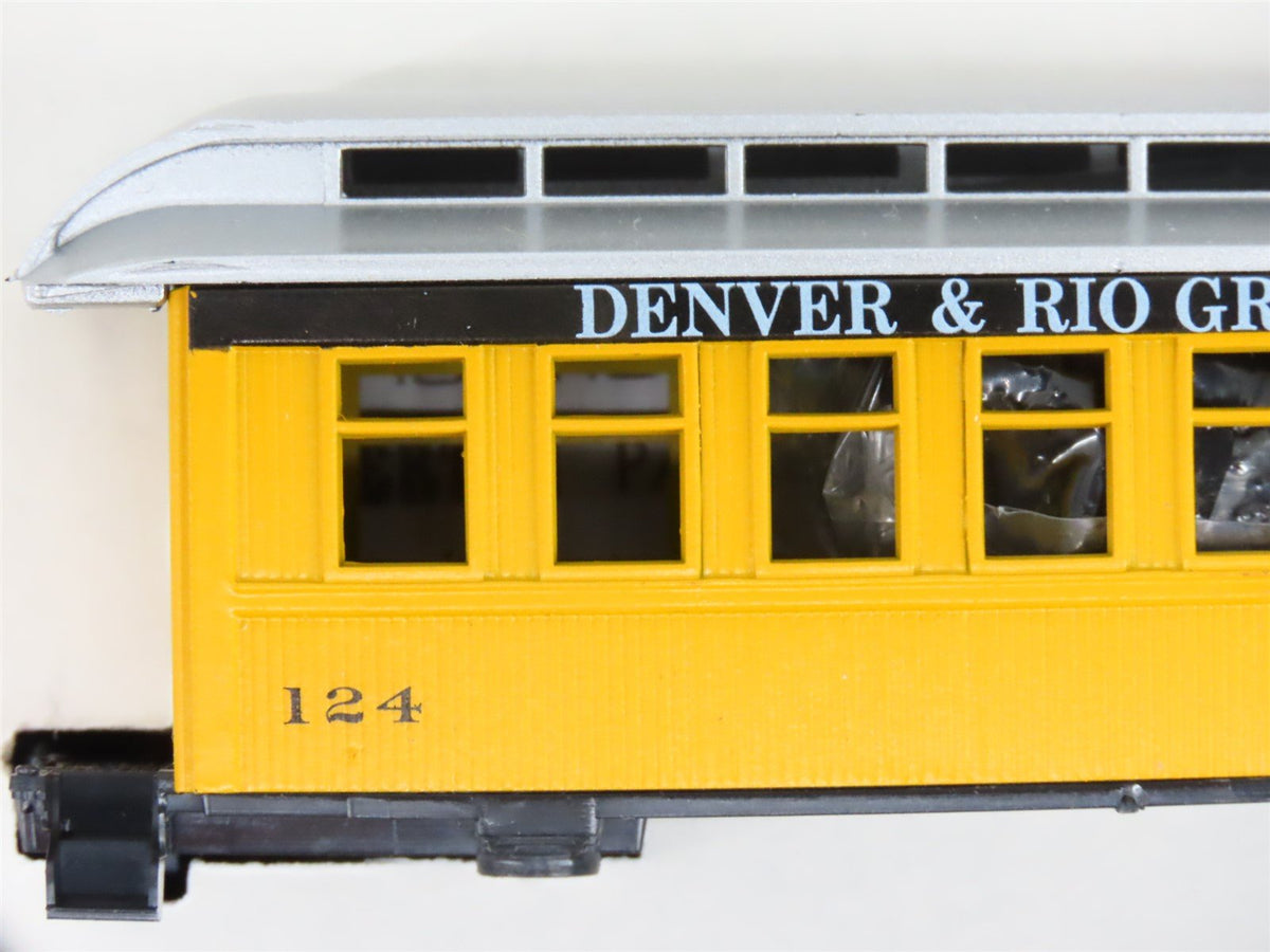 LOT of 8 HO Scale Roundhouse Kits D&amp;RGW Rio Grande Assorted Caboose &amp; Passengers