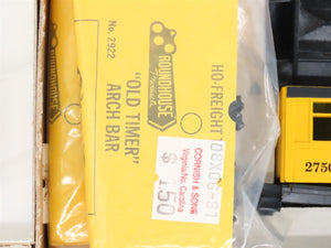 LOT of 8 HO Scale Roundhouse Kits D&RGW Rio Grande Assorted Caboose & Passengers