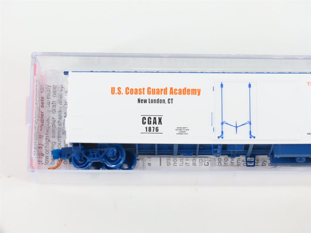 N Scale Micro-Trains MTL NSC 07-01 CGAX US Coast Guard 51&#39; Reefer #1876