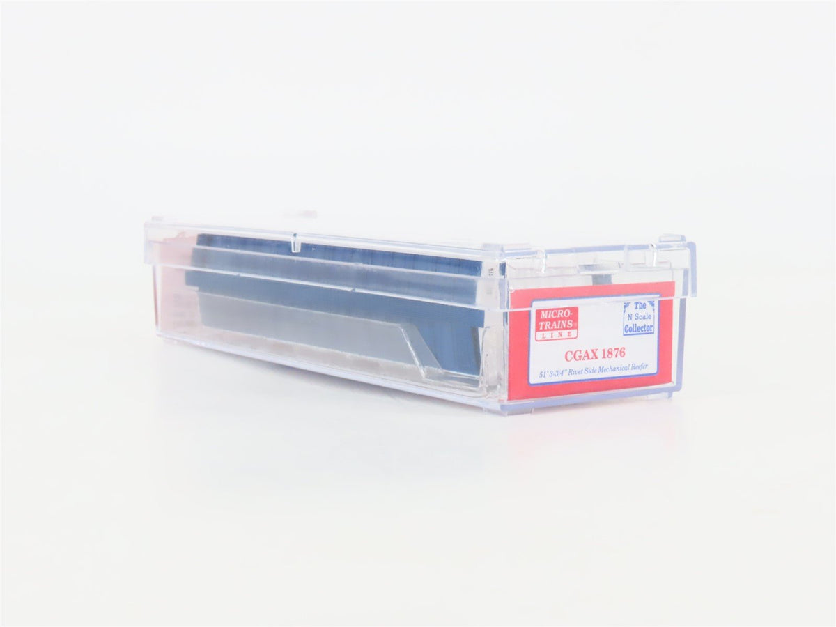 N Scale Micro-Trains MTL NSC 07-01 CGAX US Coast Guard 51&#39; Reefer #1876