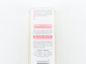 N Scale Micro-Trains MTL 90020 MTL 10th Anniversary 33' 2-Bay Hopper Car