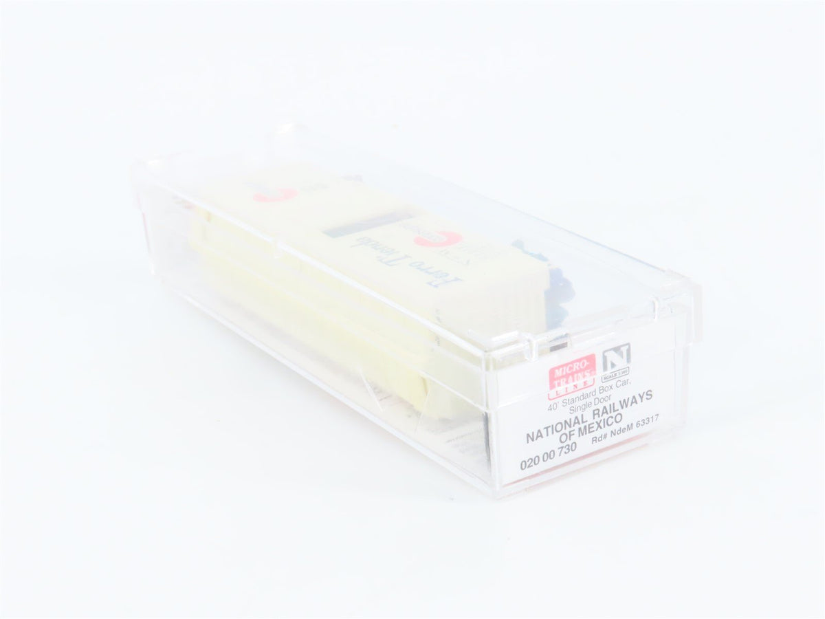 N Scale Micro-Trains MTL 02000730 NdeM Ferro Tienda Conasupo 40&#39; Boxcar #63317