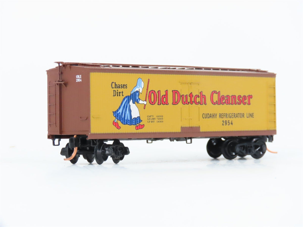 N Scale Micro-Trains MTL 49010 CRLX Old Dutch Cleanser 40&#39; Wood Reefer #2954