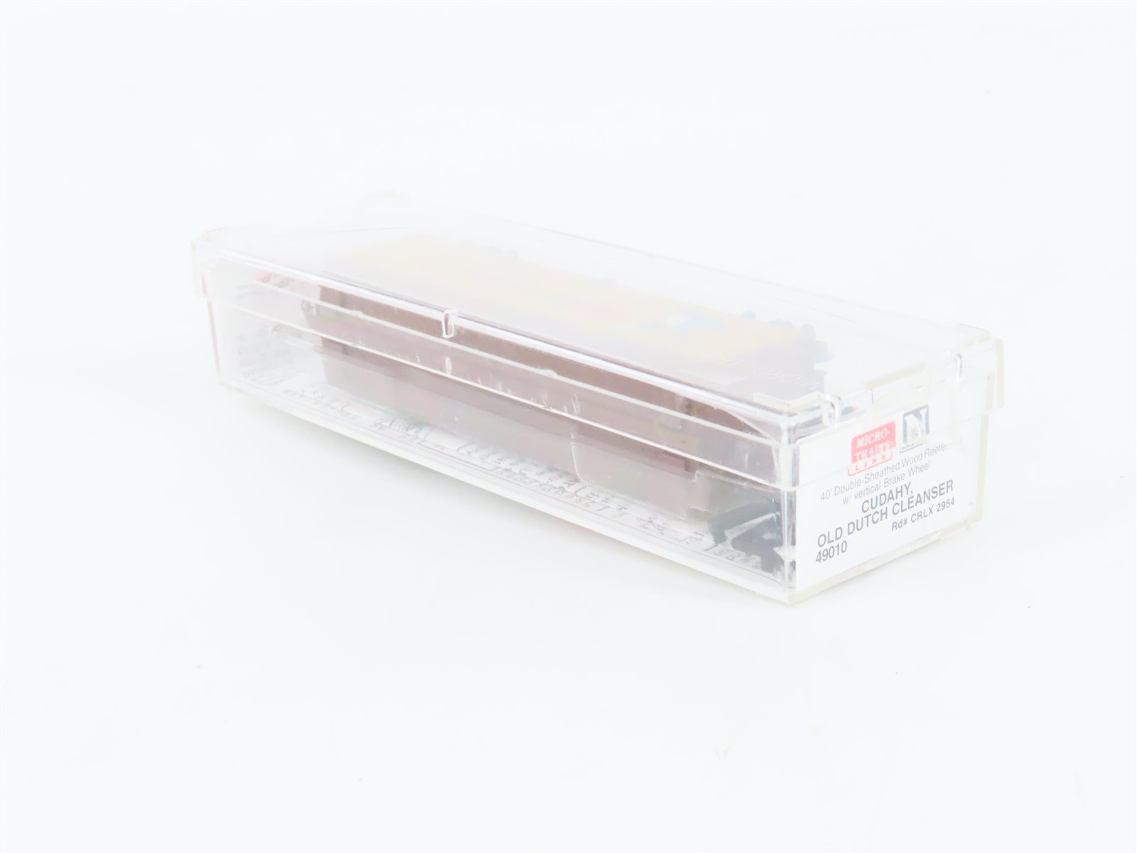 N Scale Micro-Trains MTL 49010 CRLX Old Dutch Cleanser 40' Wood Reefer #2954