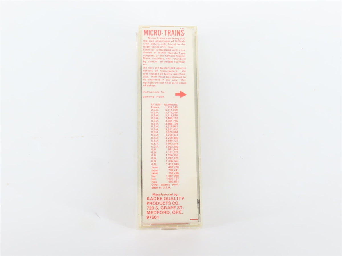 N Scale Kadee Micro-Trains MTL 47990 KQPCo 1946-1976 Wood 40&#39; Reefer #1976