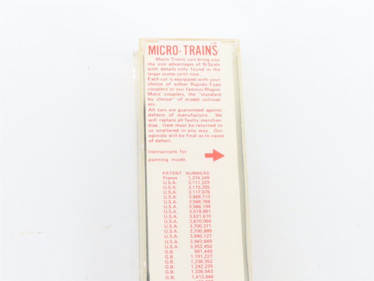 N Scale Kadee Micro-Trains MTL 47990 KQPCo 1946-1976 Wood 40&#39; Reefer #1976