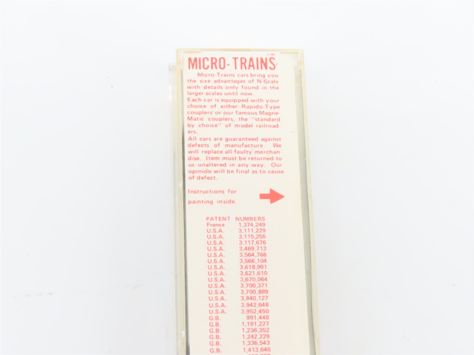 N Scale Kadee Micro-Trains MTL 47990 KQPCo 1946-1976 Wood 40' Reefer #1976