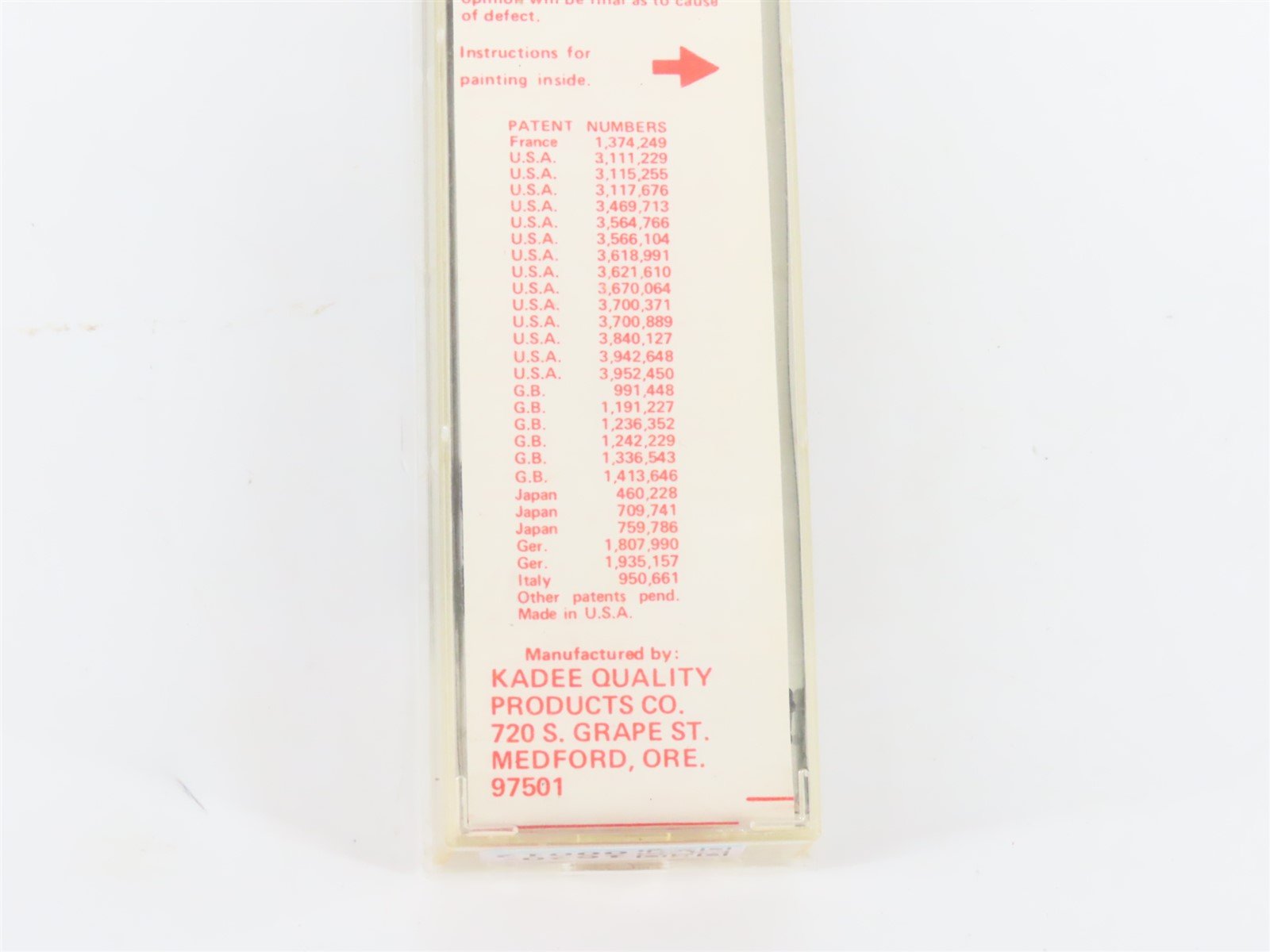 N Scale Kadee Micro-Trains MTL 47990 KQPCo 1946-1976 Wood 40' Reefer #1976