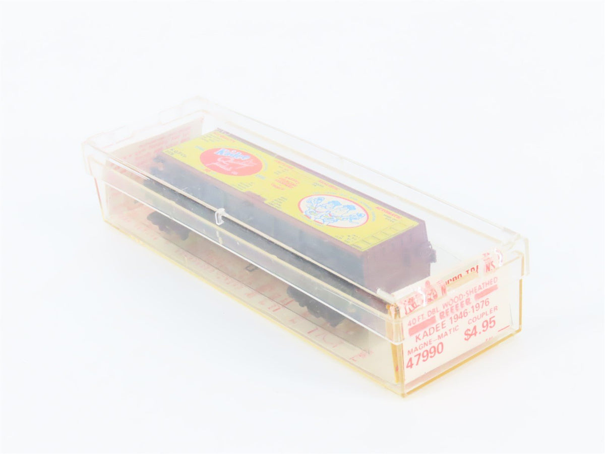 N Scale Kadee Micro-Trains MTL 47990 KQPCo 1946-1976 Wood 40&#39; Reefer #1976
