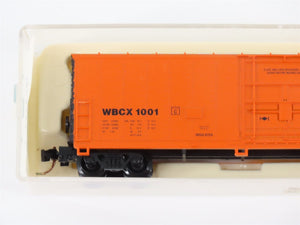 N Scale Aztec MB2047-1 WBCX Railyard Ale Insulated Single Door Box Car #1001