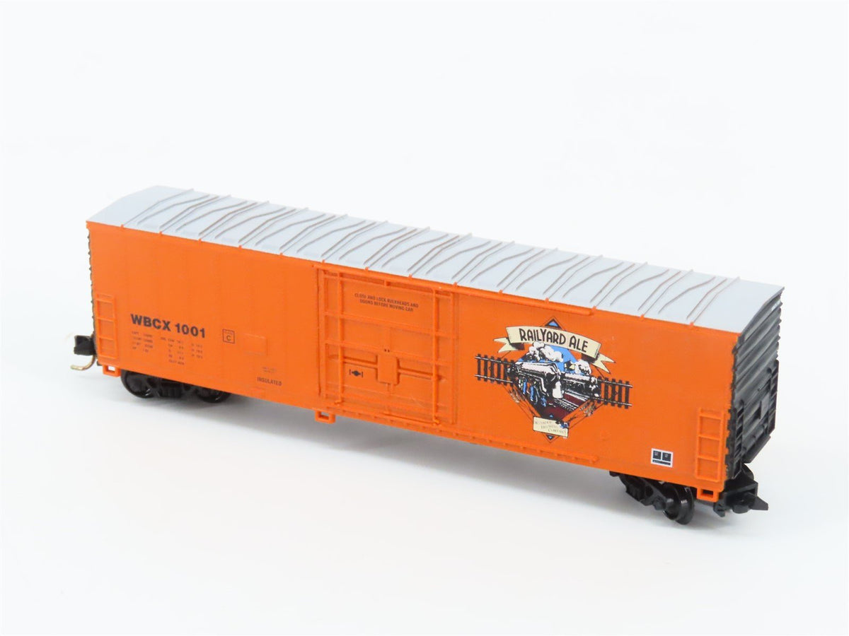 N Scale Aztec MB2047-1 WBCX Railyard Ale Insulated Single Door Box Car #1001