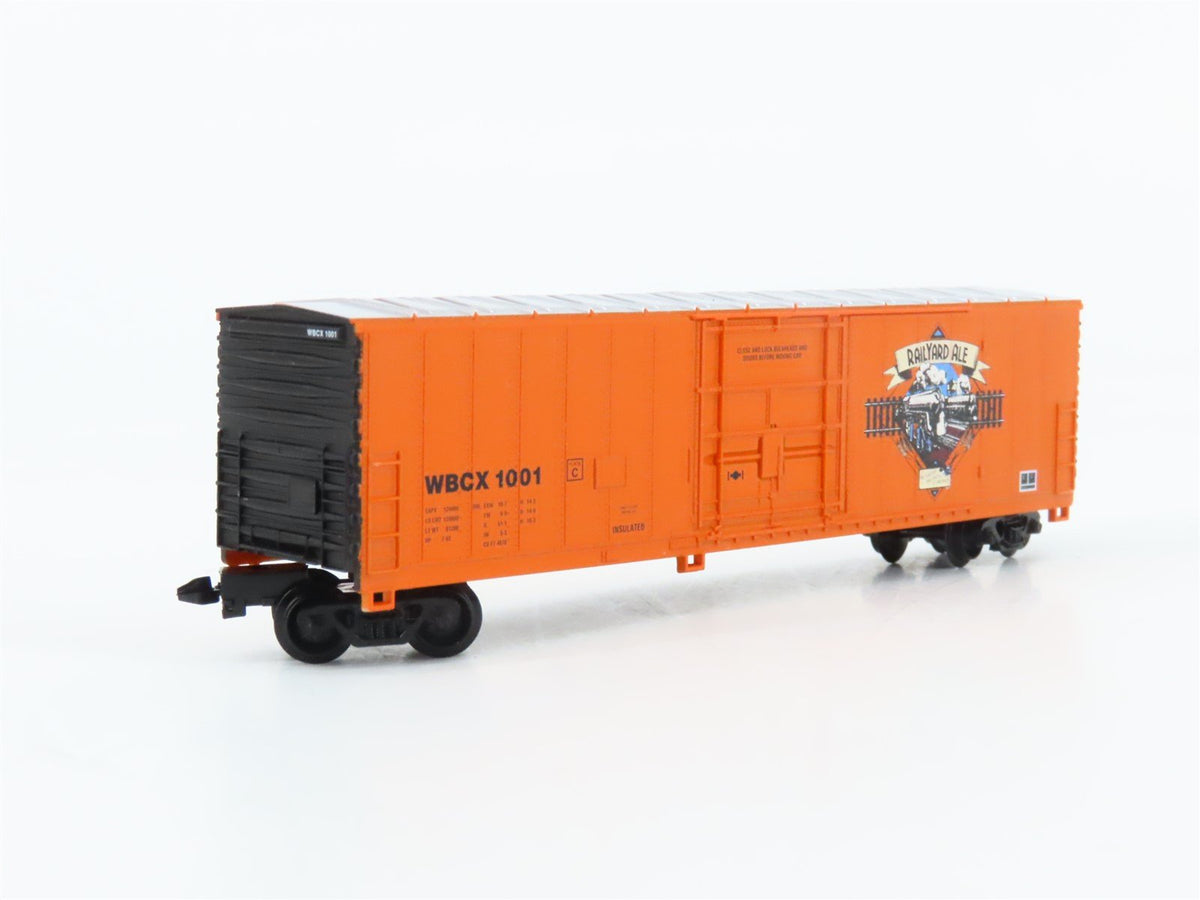 N Scale Aztec MB2047-1 WBCX Railyard Ale Insulated Single Door Box Car #1001