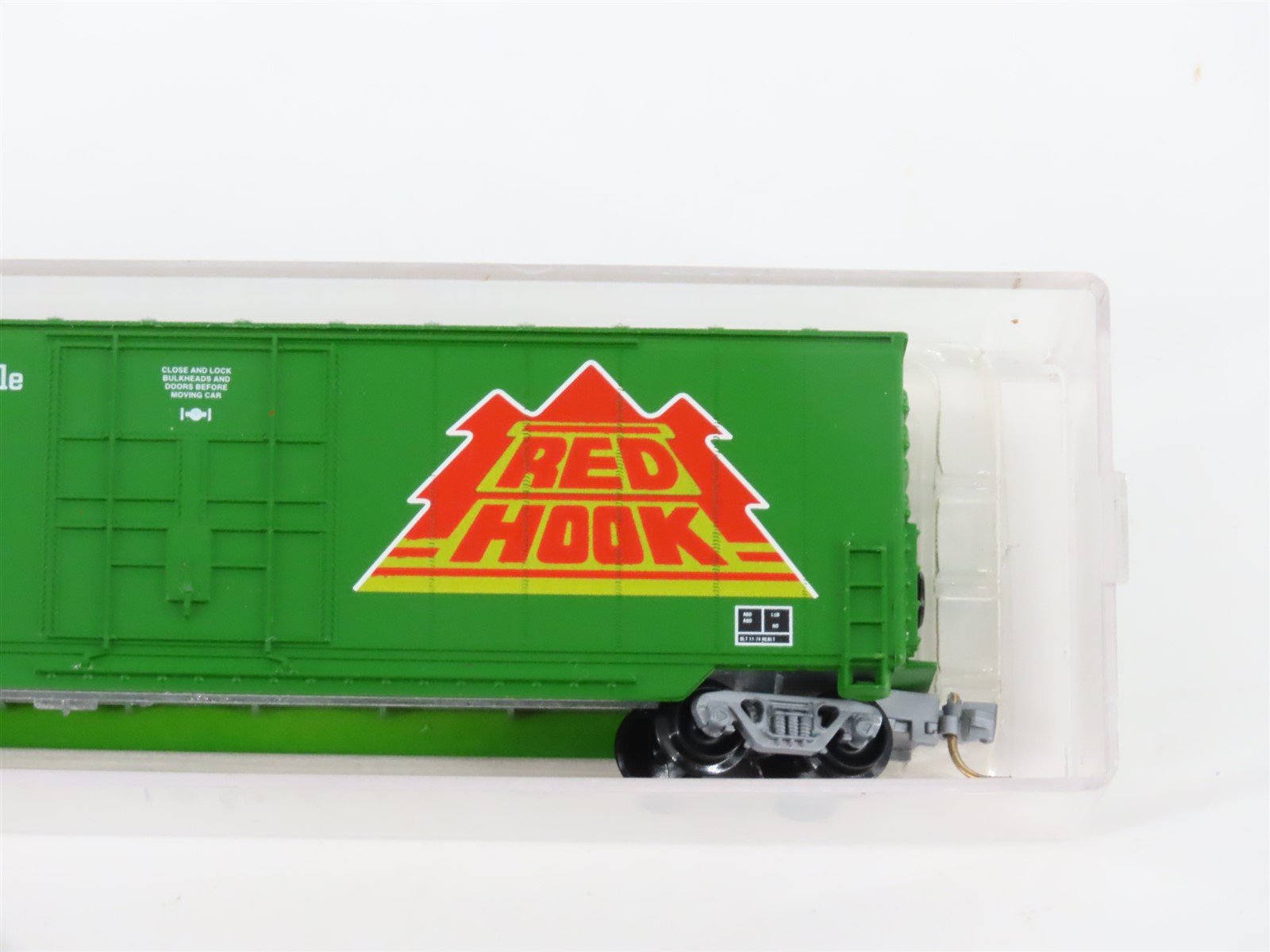N Scale Aztec MB2047-12 RBX Red Hook Single Door Box Car #98103