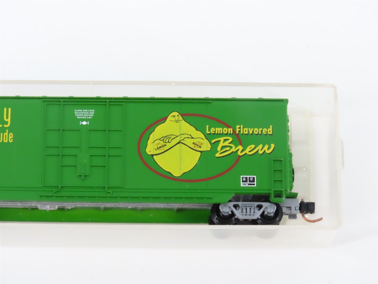 N Scale Aztec MB2047-20 MBX Yellow Belly Single Door Box Car #55102