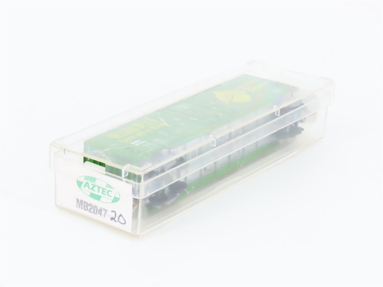 N Scale Aztec MB2047-20 MBX Yellow Belly Single Door Box Car #55102