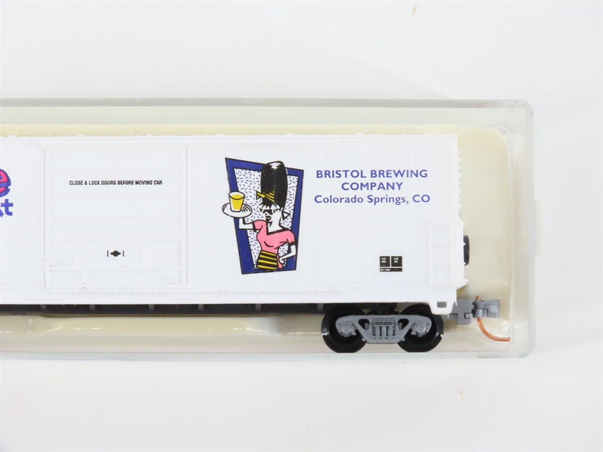 N Scale Aztec MB2047-41 BBX Beehive Honey Wheat Single Door Box Car #80906