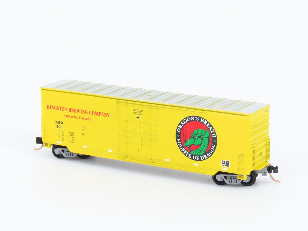 N Scale Aztec MB2047-25 KBX Kingston Brewing Company Single Door Box Car #900
