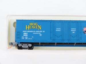 N Scale Aztec MB2047-40 ABCX Hog Heaven Double Plug Door Box Car #80303