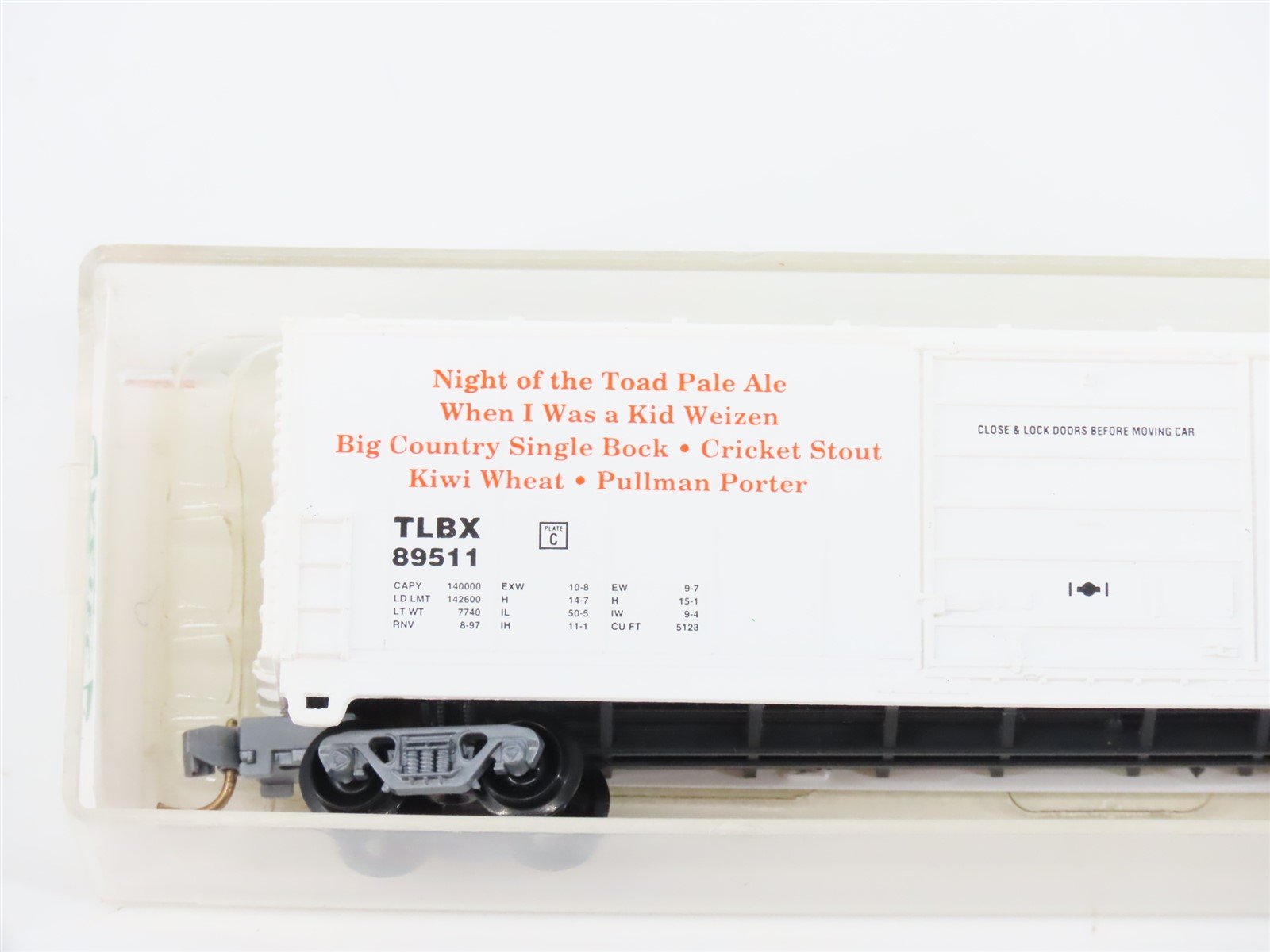 N Scale Aztec MB2047-9 TLBX Trembling Leaves Single Door Box Car #89511