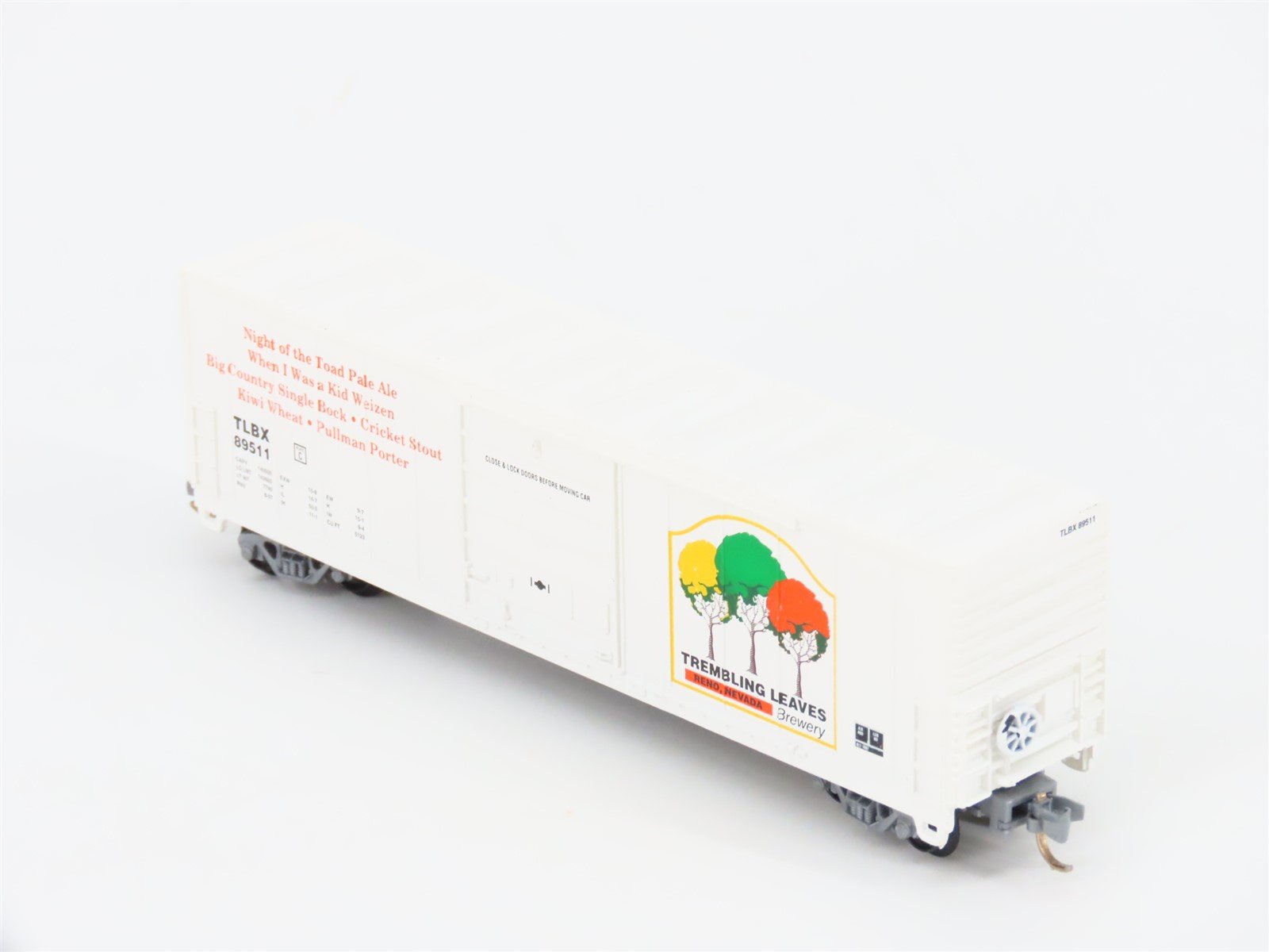 N Scale Aztec MB2047-9 TLBX Trembling Leaves Single Door Box Car #89511