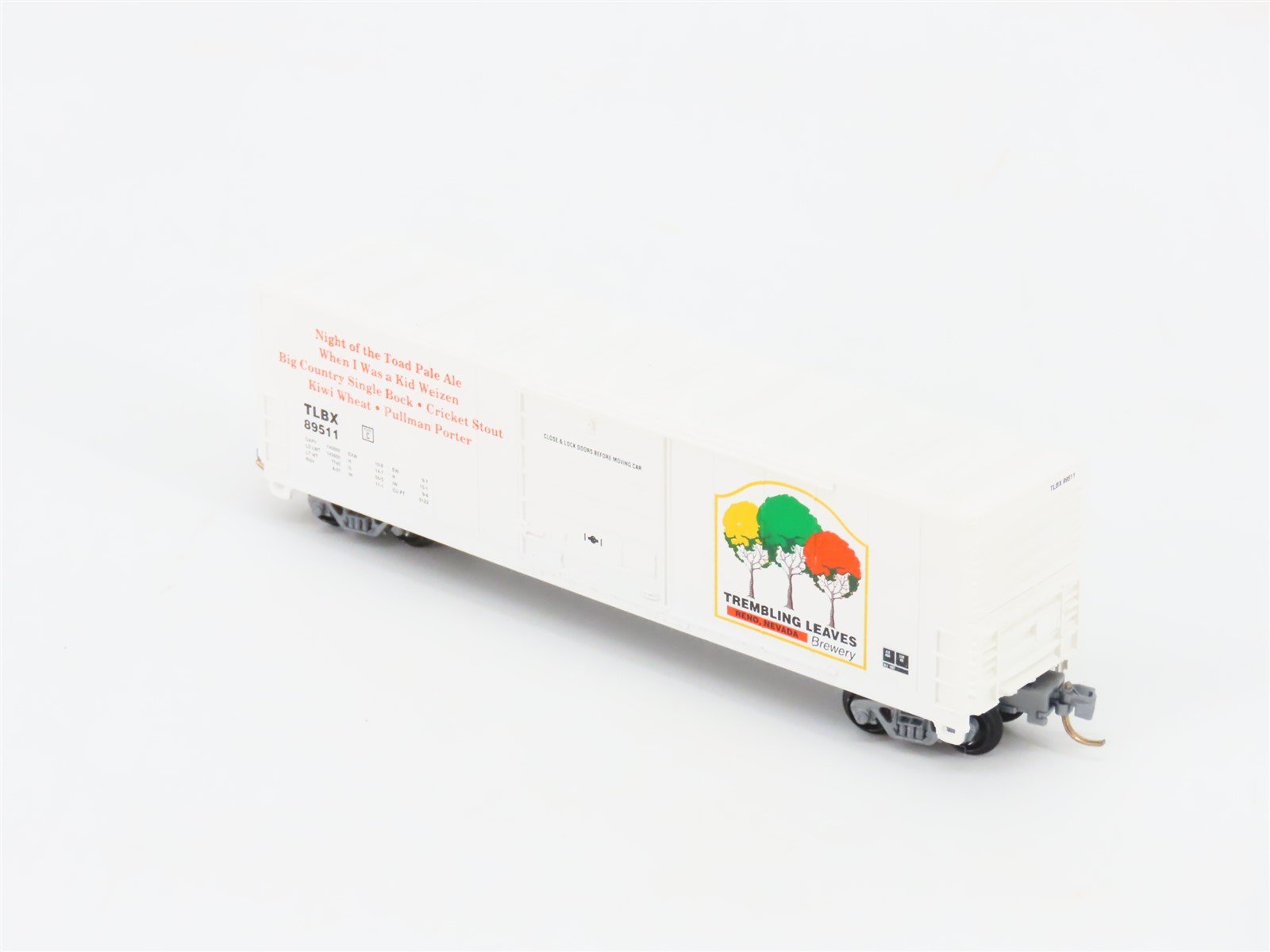 N Scale Aztec MB2047-9 TLBX Trembling Leaves Single Door Box Car #89511