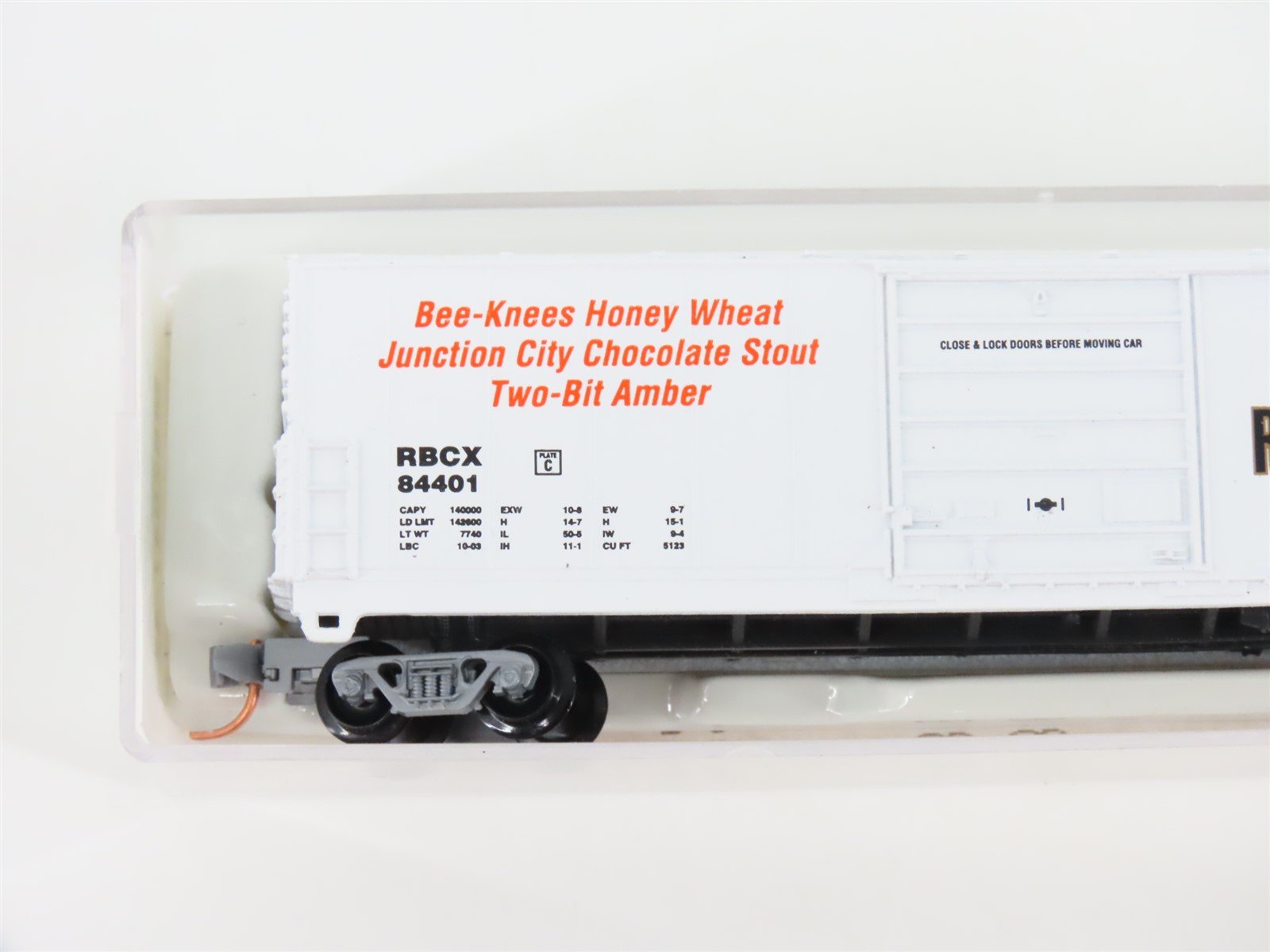 N Scale Aztec MB2047-42 RBCX Roosters Single Door Box Car #84401
