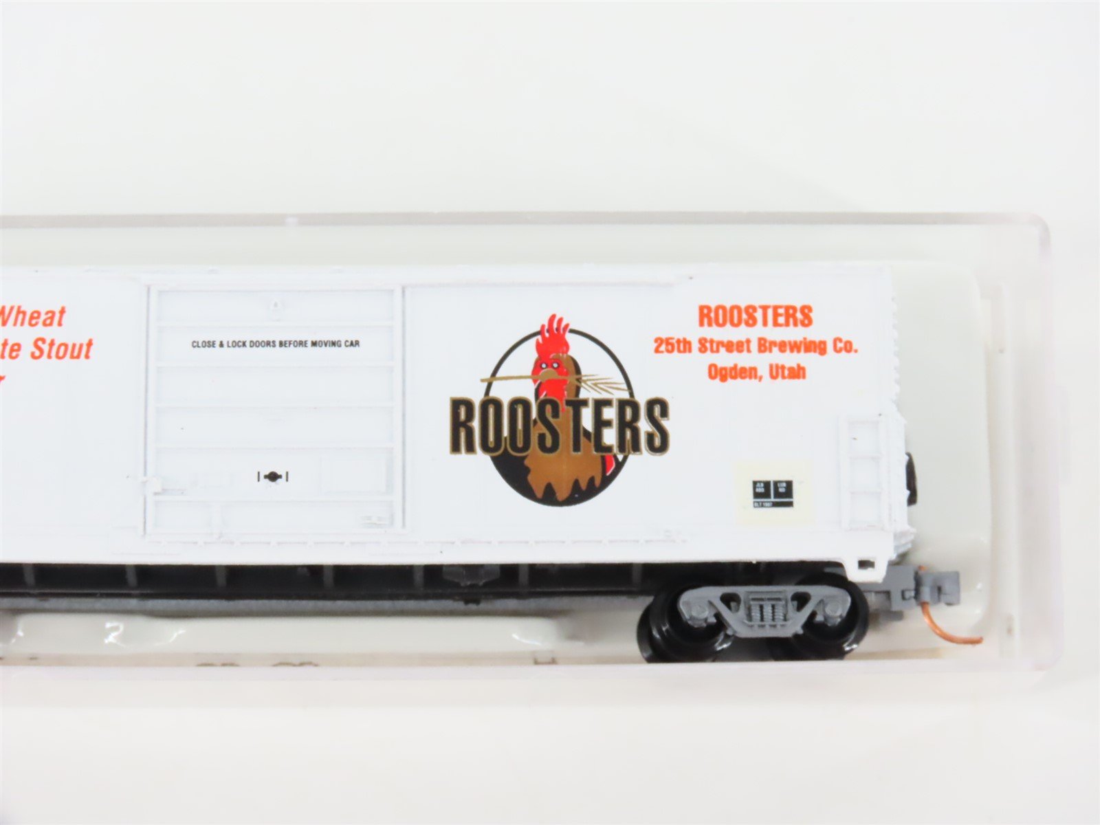 N Scale Aztec MB2047-42 RBCX Roosters Single Door Box Car #84401