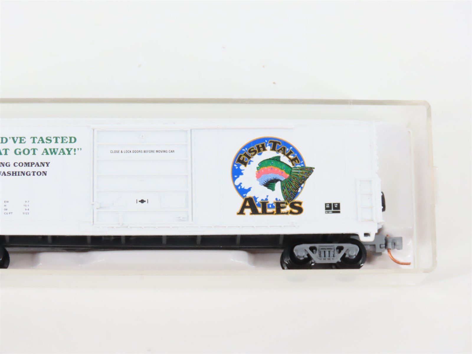 N Scale Aztec MB2047-28 FBX Fish Tale Ales Single Door Box Car #98501