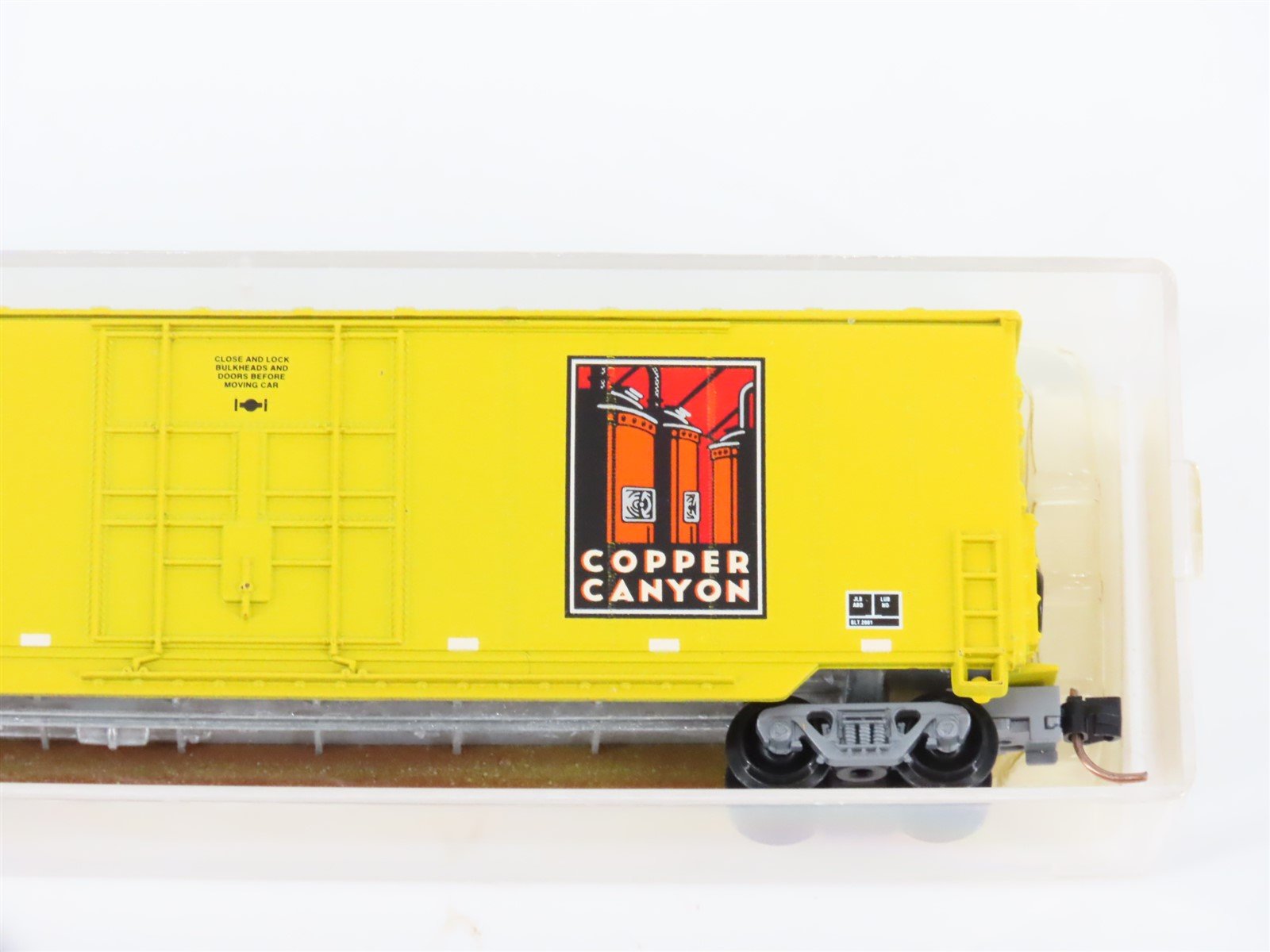 N Scale Aztec MB2047-27 CCBX Copper Canyon Single Door Box Car #48034