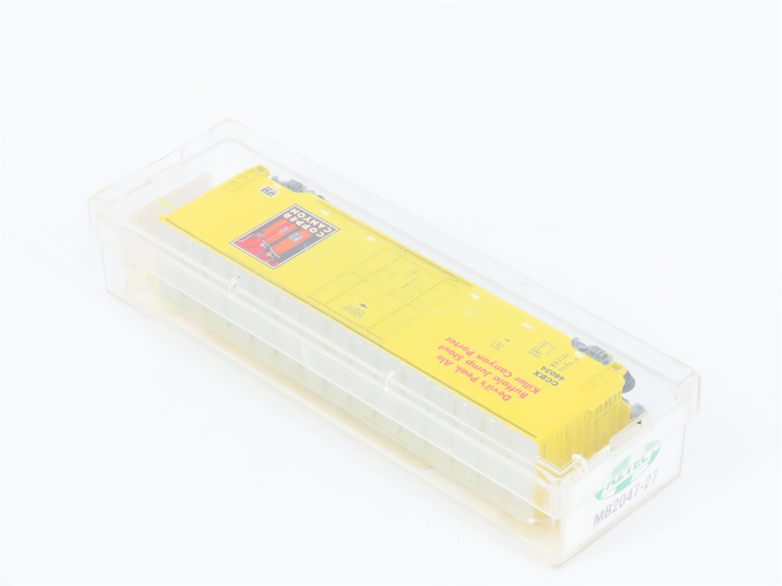 N Scale Aztec MB2047-27 CCBX Copper Canyon Single Door Box Car #48034