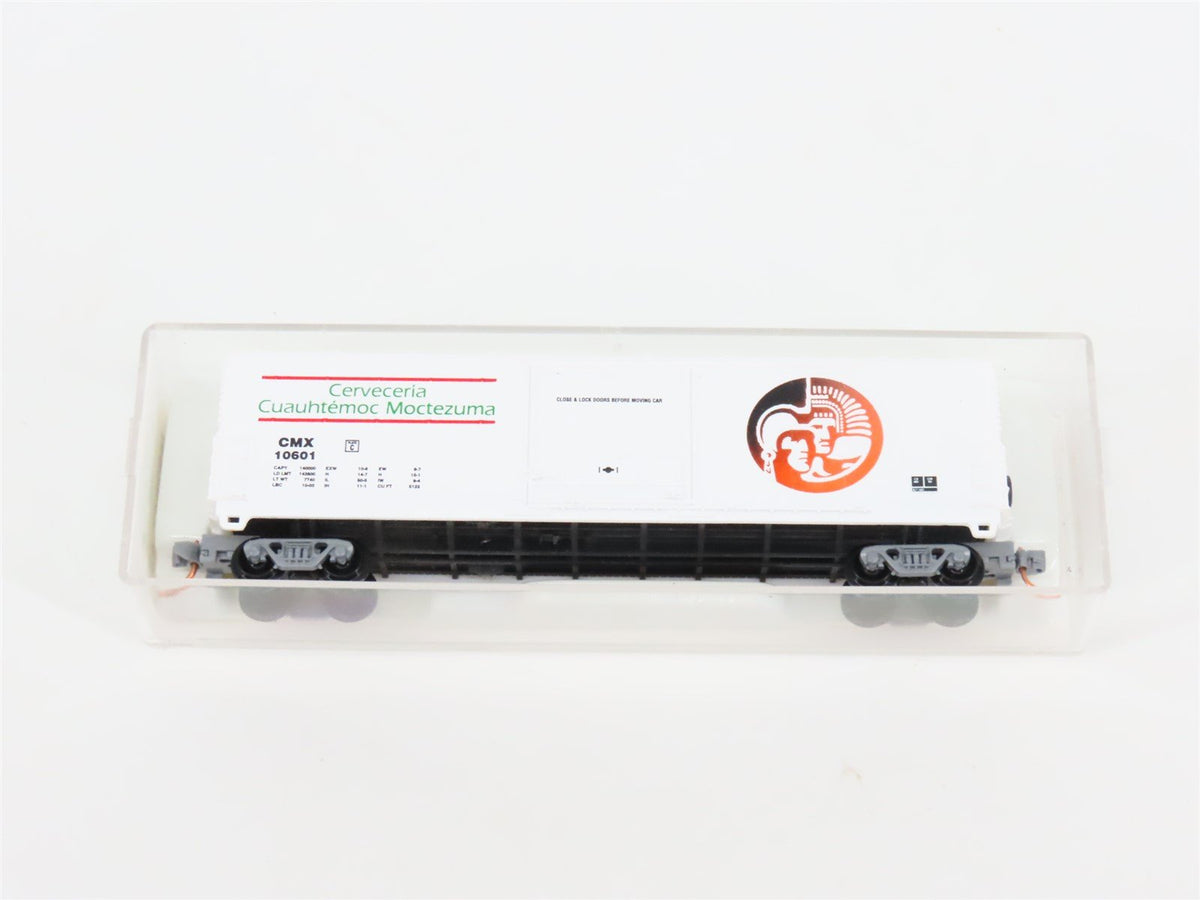 N Scale Aztec MB2047-43 CMX Cerveceria Cuauhtemoc Moctezuma Box Car #10601