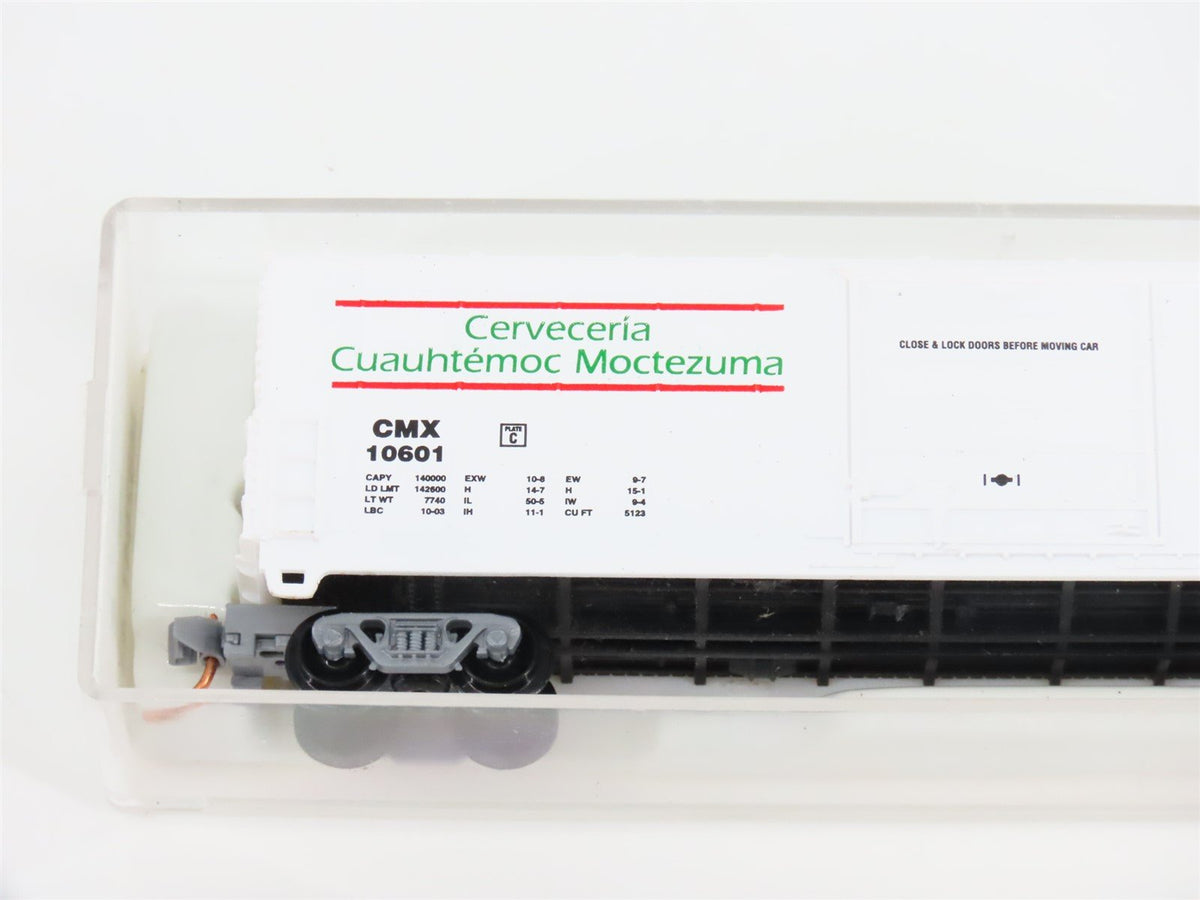 N Scale Aztec MB2047-43 CMX Cerveceria Cuauhtemoc Moctezuma Box Car #10601
