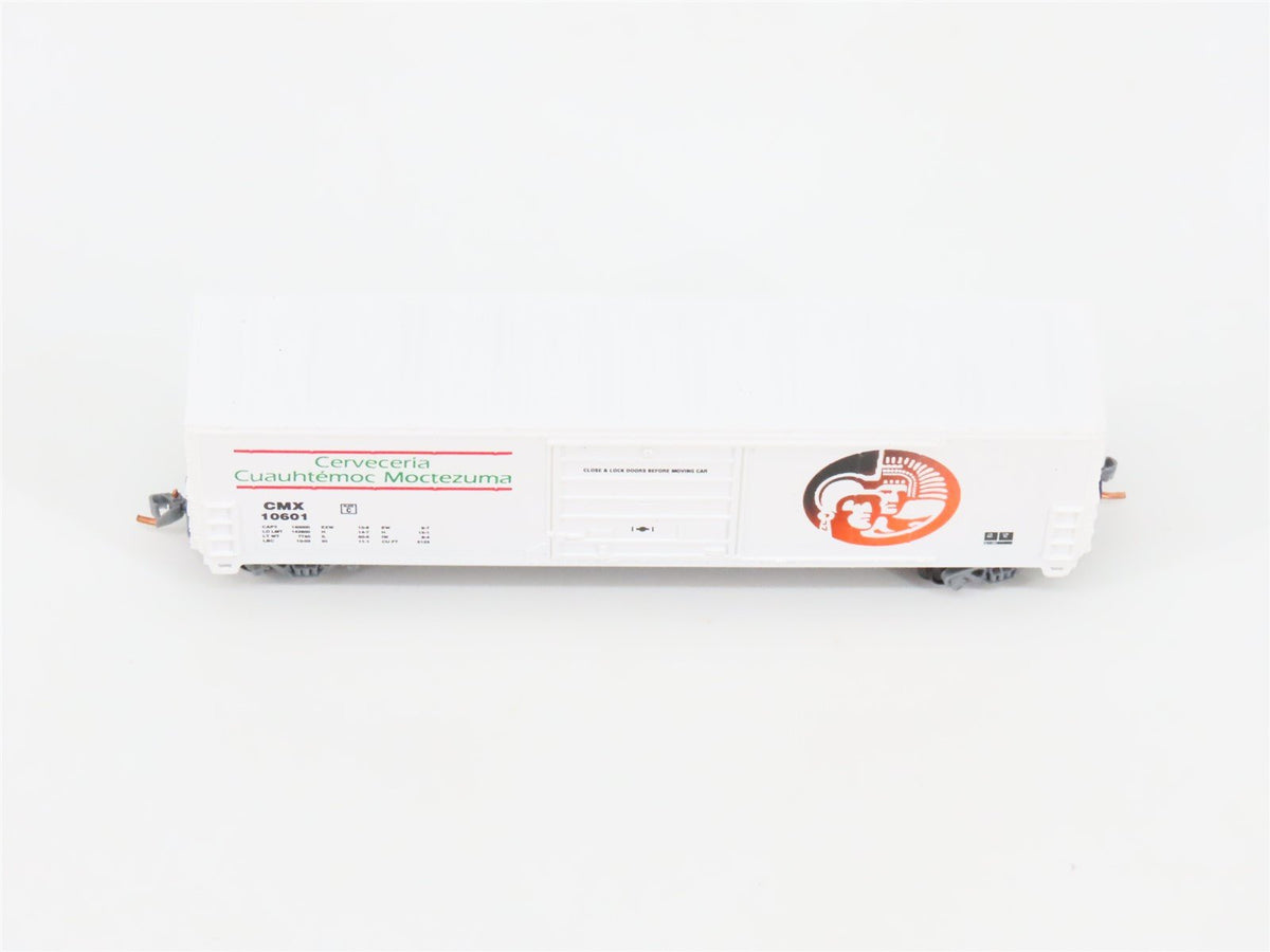 N Scale Aztec MB2047-43 CMX Cerveceria Cuauhtemoc Moctezuma Box Car #10601