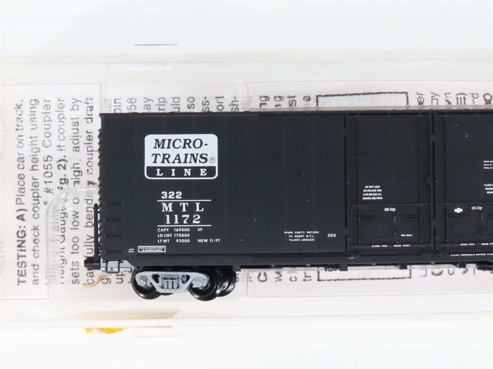 LOT of 5 N Scale Atlas/Aztec/MTL SWBX/NADX/OHX 3- Bay Hopper & Boxcars