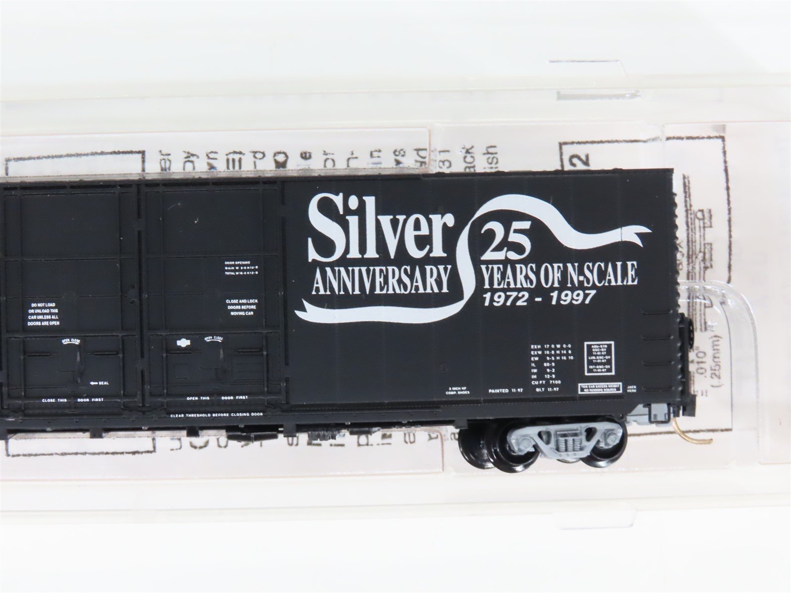 LOT of 5 N Scale Atlas/Aztec/MTL SWBX/NADX/OHX 3- Bay Hopper & Boxcars