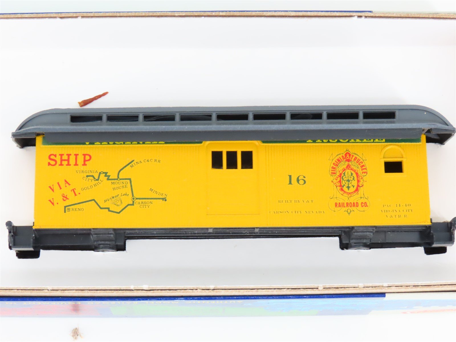 LOT of 8 HO Scale Roundhouse Kits V&T Virginia & Truckee Assorted Passenger Cars