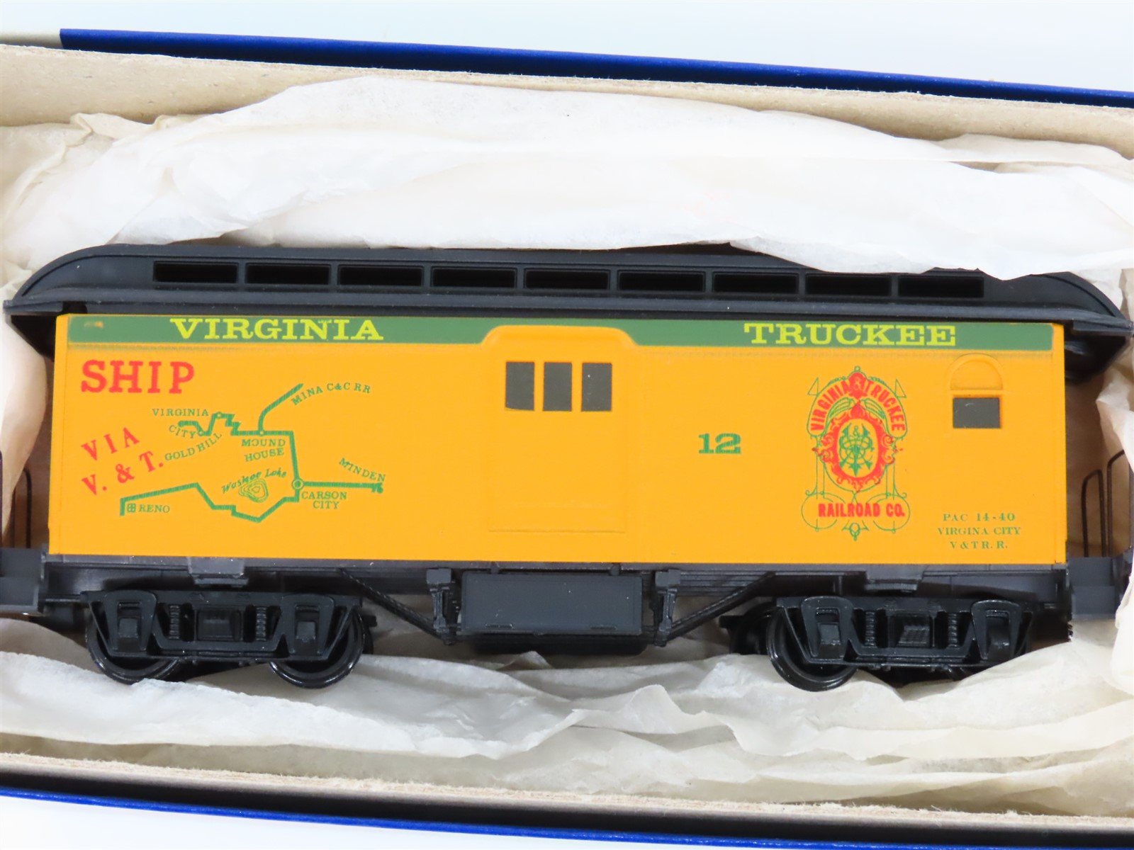 LOT of 8 HO Scale Roundhouse Kits V&T Virginia & Truckee Assorted Passenger Cars