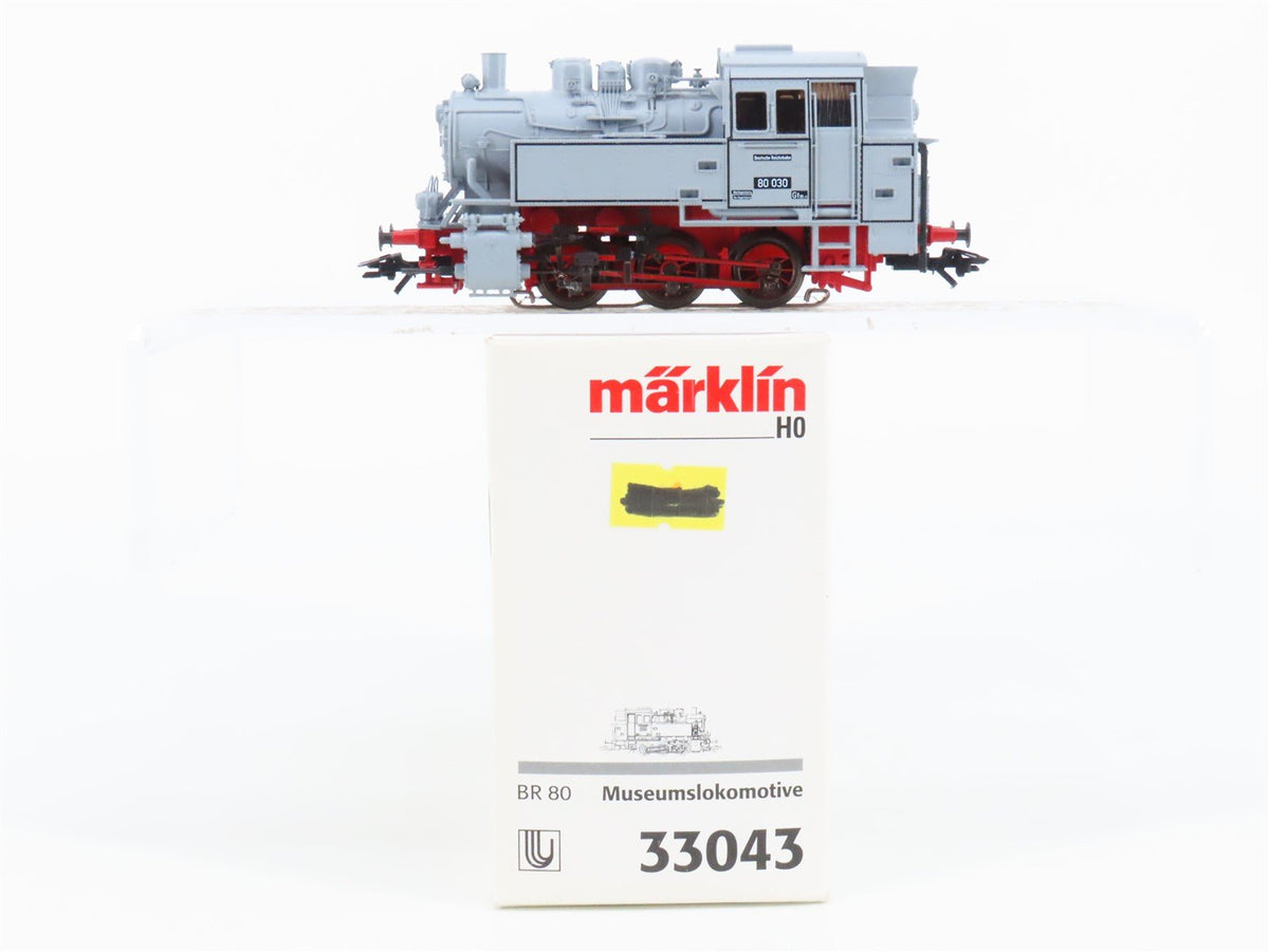 HO Scale Marklin 33043 DR Deutsche Reichsbahn AC Power 0-6-0 Steam Loco #030