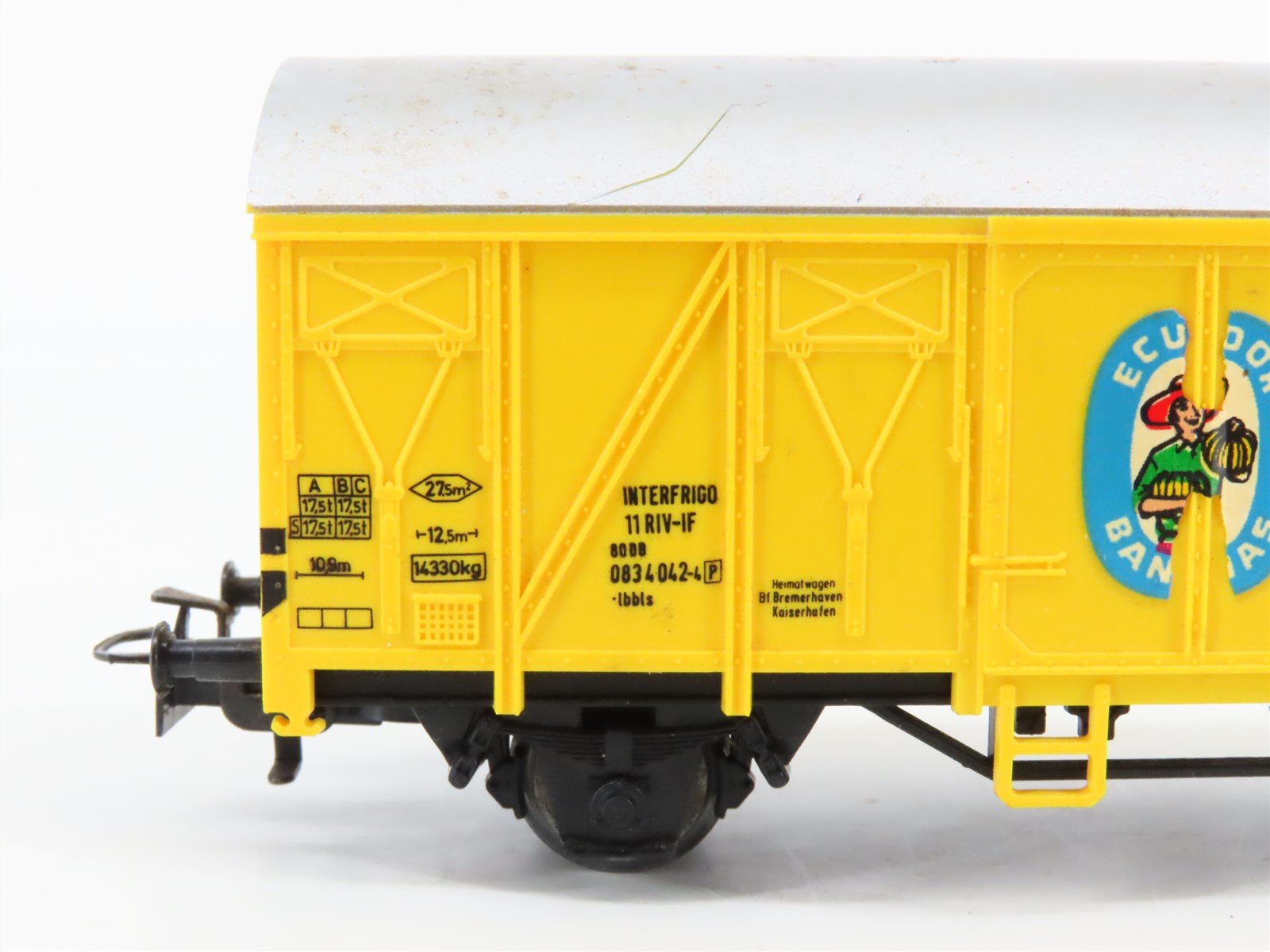 Lot of 3 HO Scale Marklin DB Deutsche Bahn Covered Boxcar Wagons