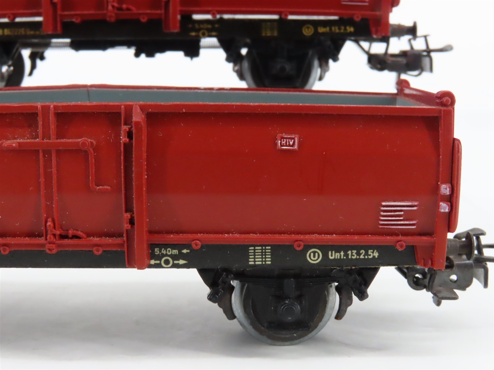 Lot of 2 HO Scale Marklin DB Deutsche Bahn Open Gondola Cars