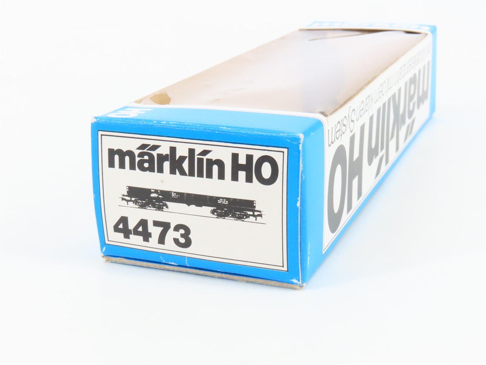 HO Scale Marklin 4473 DB Deutsche Bahn Low Side Gondola #247-4