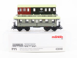 HO Scale Marklin 43048 Prussian KPEV Langenschwalbach Passenger 2-Car Set