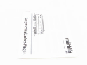 HO Scale Marklin 43048 Prussian KPEV Langenschwalbach Passenger 2-Car Set