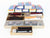LOT of 5 HO Roundhouse Kits D&RGW/SP/PFE Reefer & Box Cars + Assorted Parts