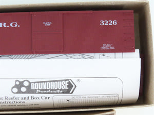 LOT of 5 HO Roundhouse Kits D&RGW/SP/PFE Reefer & Box Cars + Assorted Parts