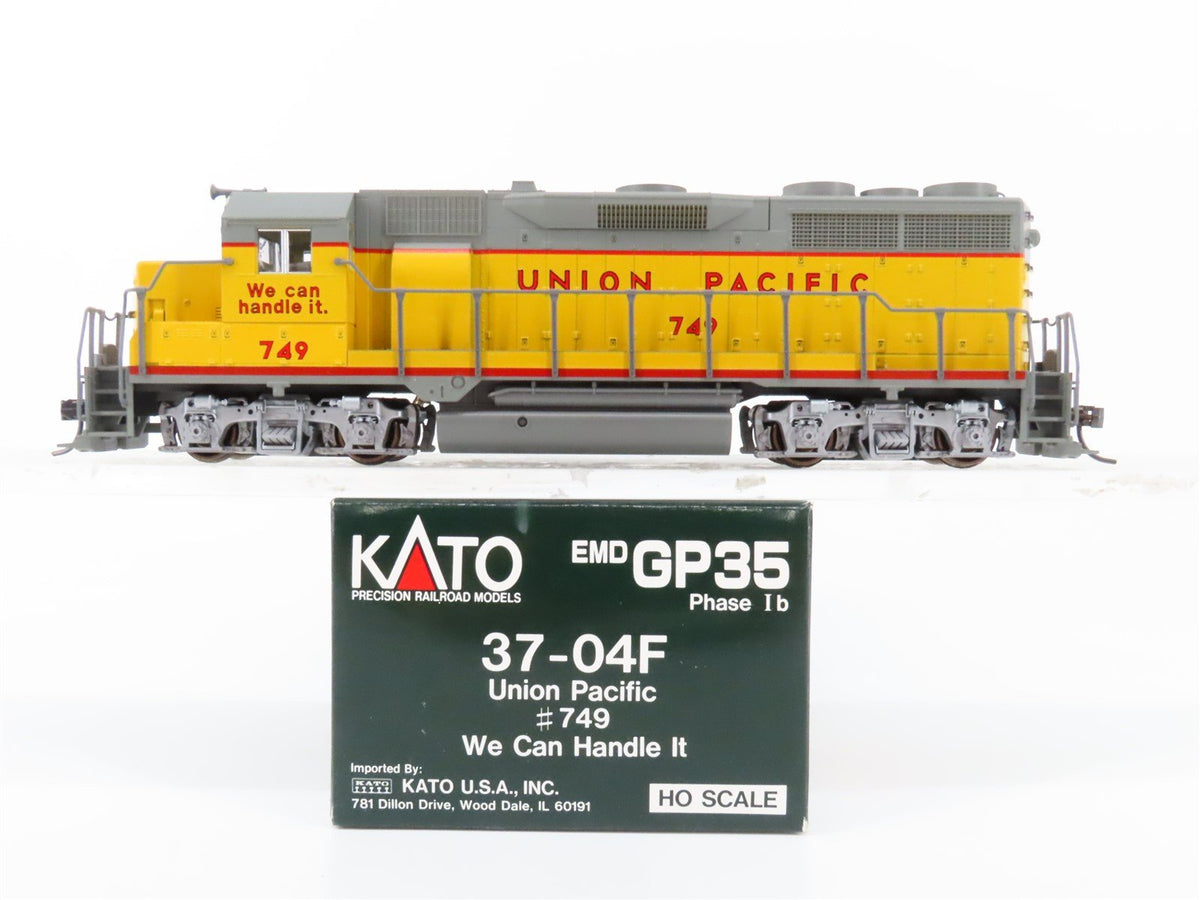 HO Scale Kato 37-04F UP Union Pacific GP35 Diesel Locomotive #749