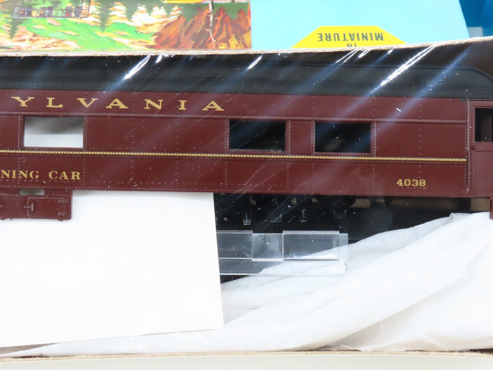 LOT of 5 HO Scale Athearn Kits PRR Pennsylvania Railroad Assorted Passenger Cars