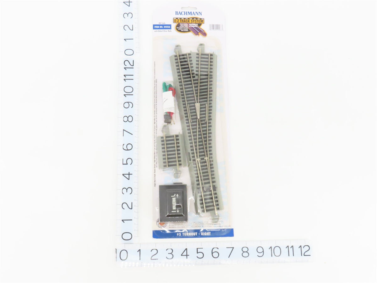 LOT of 4 HO Scale Bachmann E-Z Track Assorted Turnout Switches - Sealed