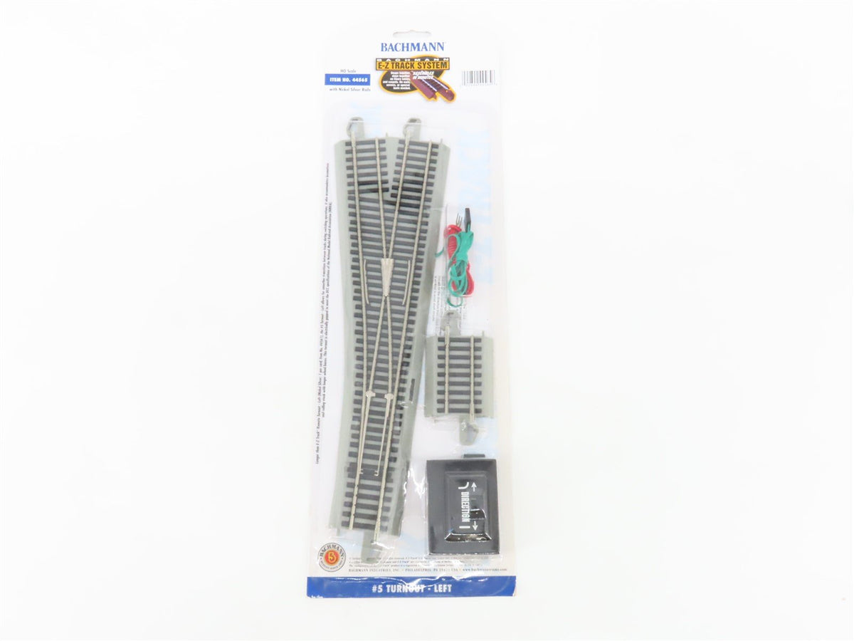 LOT of 4 HO Scale Bachmann E-Z Track Assorted Turnout Switches - Sealed