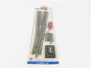 LOT of 4 HO Scale Bachmann E-Z Track 44559 Left Turnout Switches - Sealed